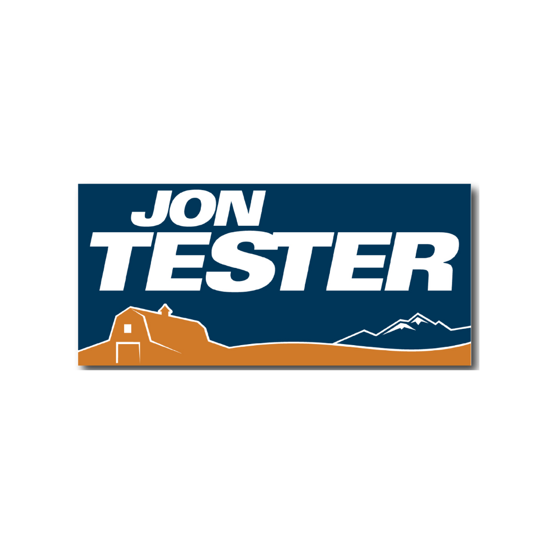 Jon Tester Logo Bumper Sticker