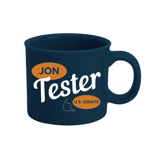 Jon Tester U.S. Senate Camp Mug