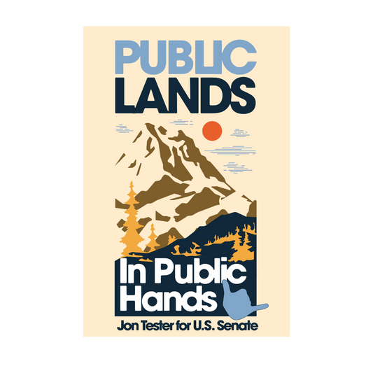 Public Lands In Public Hands Poster