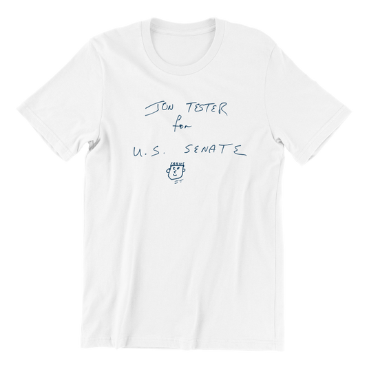 Hand Drawn Jon Tester T-Shirt