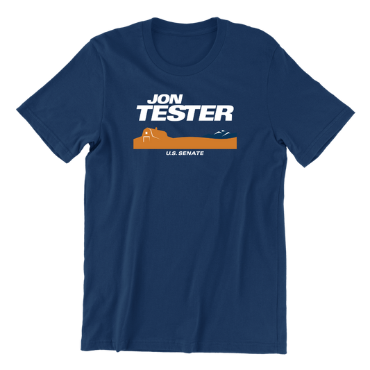Jon Tester U.S. Senate Logo T-shirt